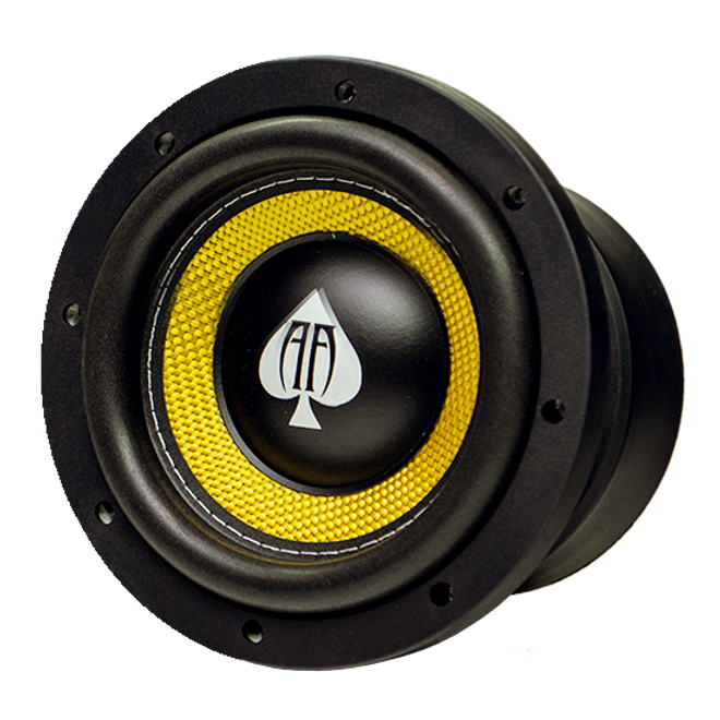 Audio Ace Small Stack 6.5" 400W RMS Dual-4-Ohm Subwoofer