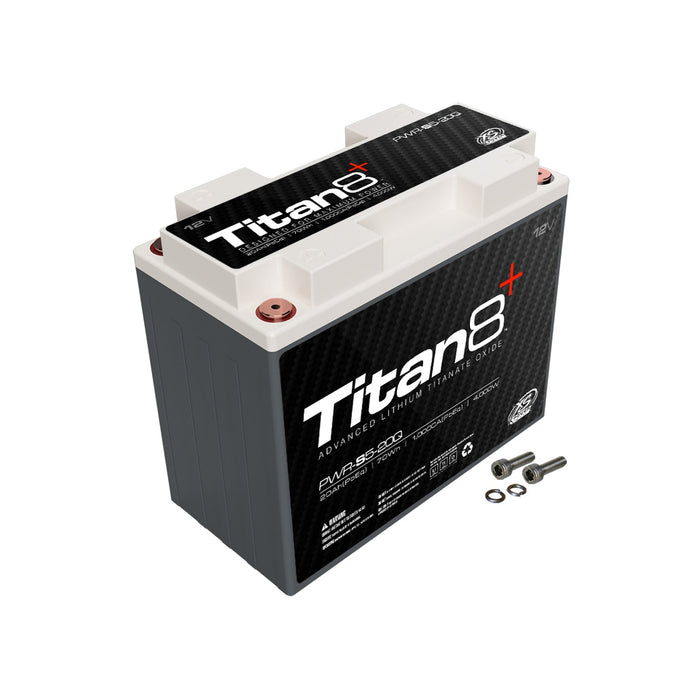 XS Power Titan8 PWR-S5-20Q 12V Lithium BCI Group 20/20L Battery
