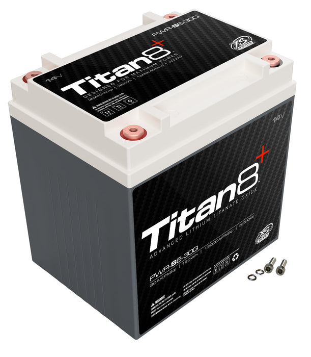XS Power PWR-S6 Group Size 1200 Titan8 14V Lithium 2000A 144 Energy Wh Battery for 6000 Watts