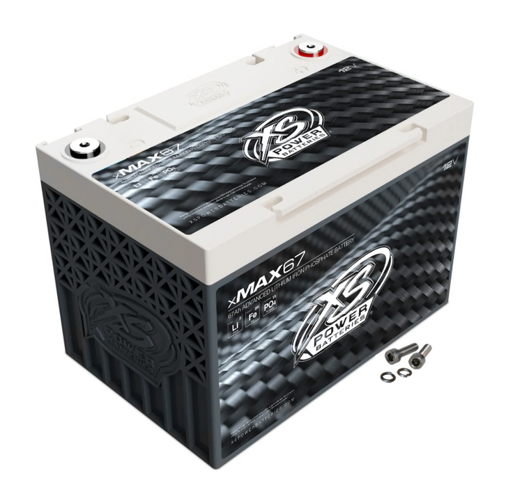 XS Power xMAX67 67AH High Performance Lithium Car Audio Battery