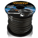 1/0 BLACK 50' Tinned OFC Oxygen Free Copper Power Cable - Sundown Audio