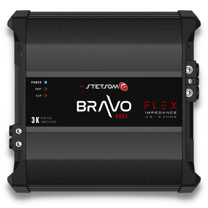 STETSOM BRAVO BASS FLEX 3K DIGITAL SUBWOOFER AMPLIFIER