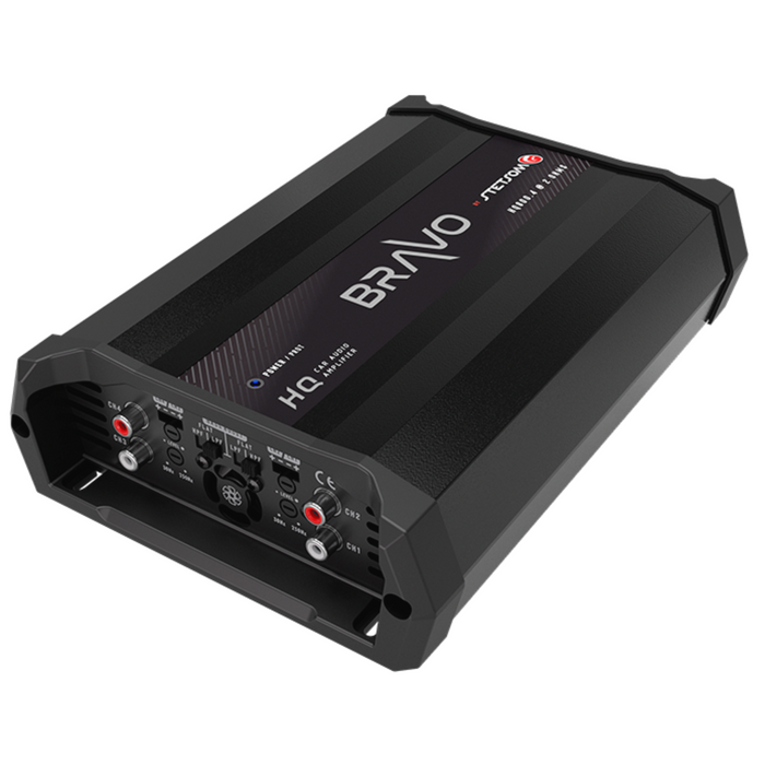 STETSOM BRAVO HQ 400.4 4-CHANNEL CAR AUDIO DIGITAL AMPLIFIER