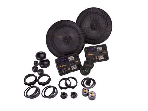 Kicker 51KSS6504 6.5" 125W 4-Ohm 3-Way Component Speakers=Tweeters  KSS650