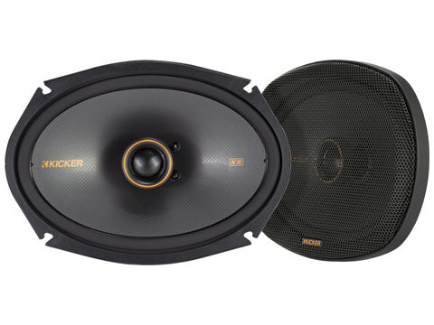 Kicker 51KSC6904 6x9 6" x 9" 150W 4-Ohm 2-Way Coaxial Speakers KSC690