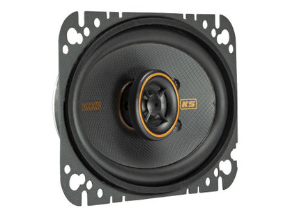 Kicker 51KSC4604 4x6 4" x 6" 75W 4-Ohm 2-Way Coaxial Speakers KSC460