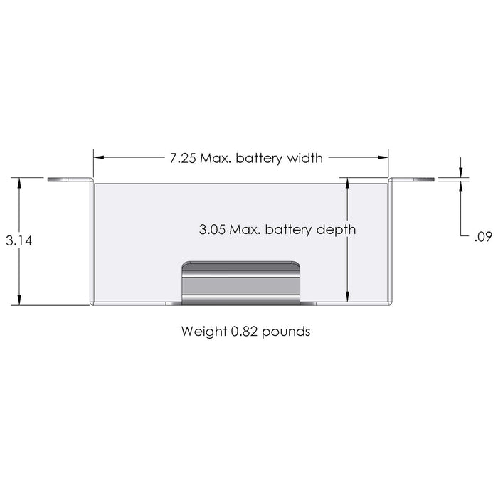XS Power 511 - 680 Side Mount