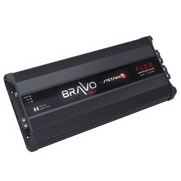 Stetsom BRAVO BASS Flex 8K Mono Class D Car Audio Amplifier
