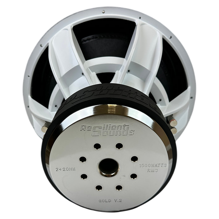 RESILIENT SOUNDS GOLD V2 18" DUAL 4 OHM (D4) SUBWOOFER