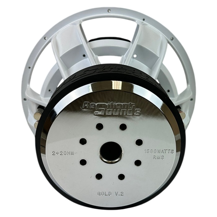 RESILIENT SOUNDS GOLD V2 15" DUAL 4 OHM (D4) SUBWOOFER