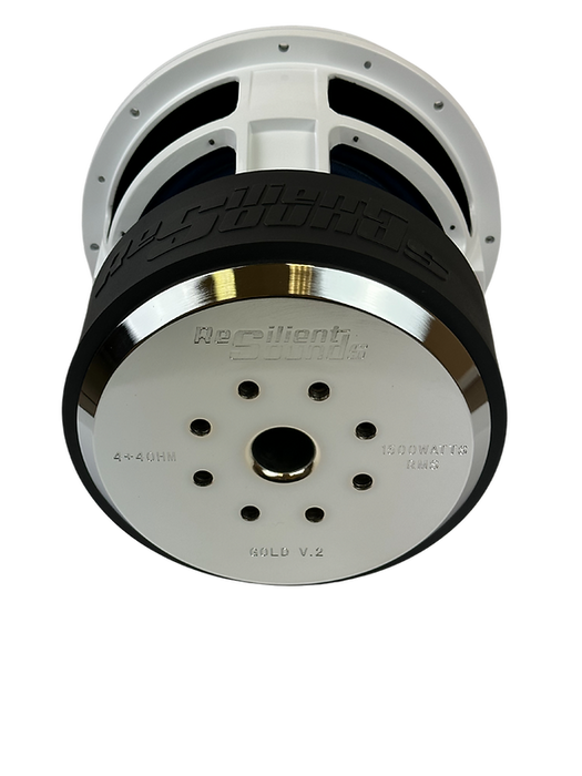 RESILIENT SOUNDS GOLD V2 10" DUAL 4 OHM (D4) SUBWOOFER