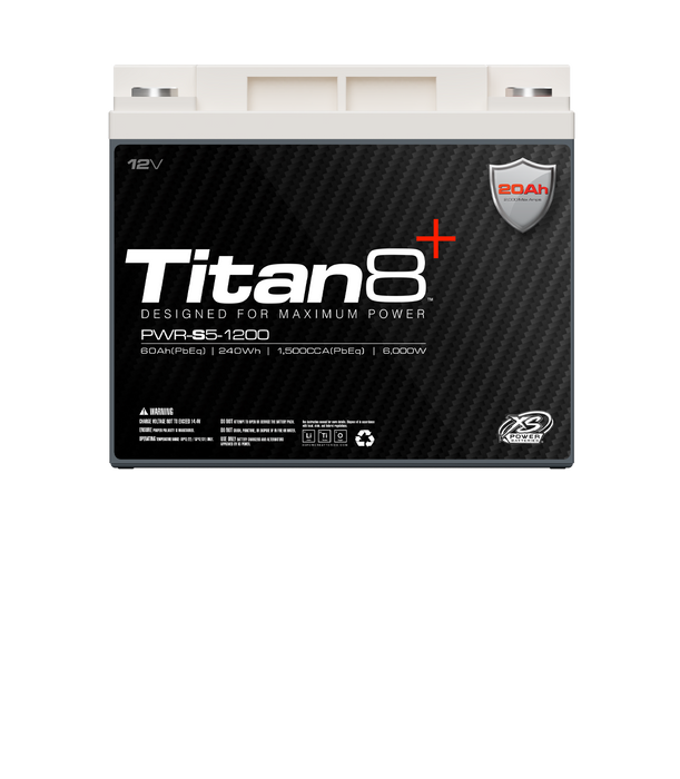 XS Power Titan8 PWR-S5 1200 12V Lithium BCI Group 35 Battery