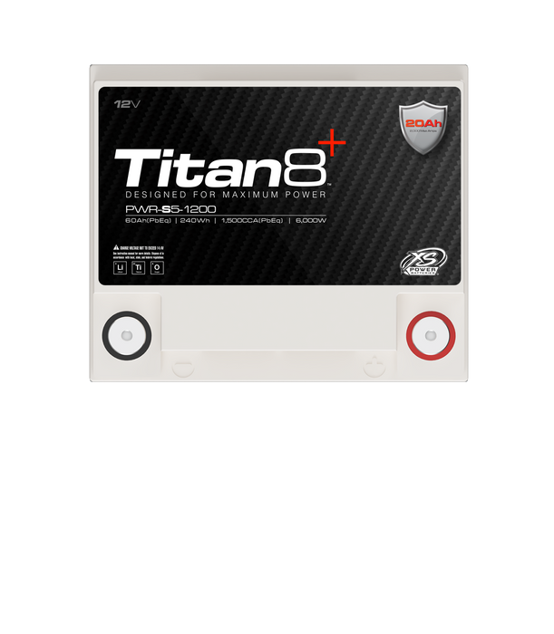 XS Power Titan8 PWR-S5 1200 12V Lithium BCI Group 35 Battery