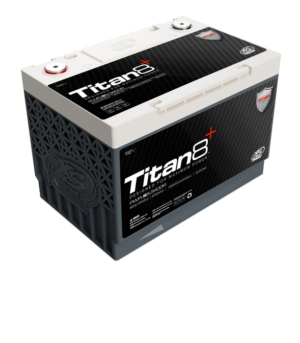 XS Power Titan8 PWR-S5-3400R 12V Lithium BCI Group 34R Battery