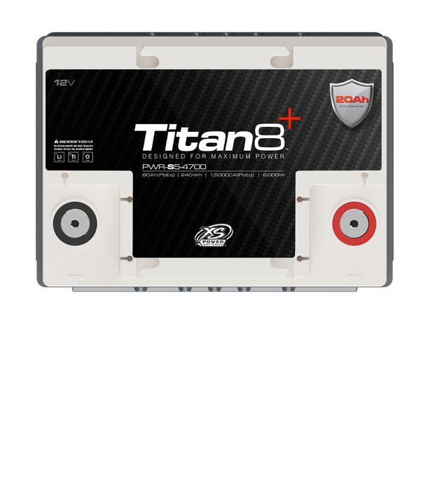 XS Power Titan8 PWR-S5-4700 12v Lithium BCI Group 47 Battery