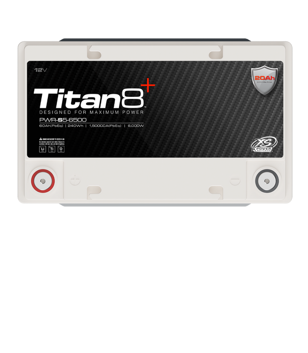 XS Power Titan8 PWR-S5-6500 12V Lithium BCI Group 65 Battery