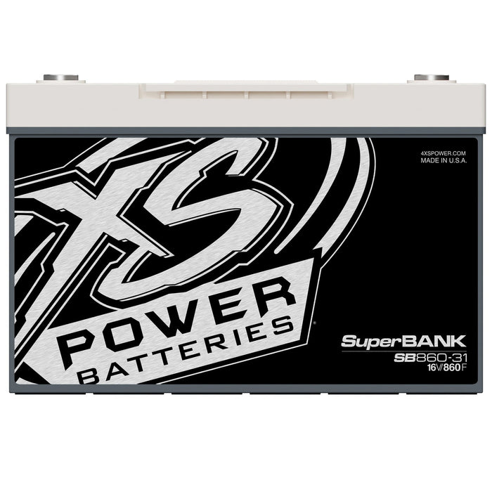 XS Power SB860-31 16V BCI Group 31, Super Capacitor Bank, Max Power 8,000W, 860 Farad