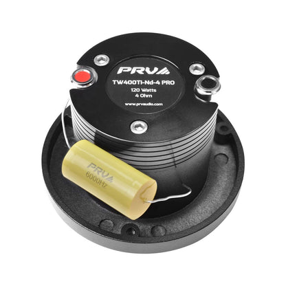 PRV Audio PAIR of TW400TI-ND-4 PRO 1" 240W 4-Ohm NEO Car Pro Bullet Tweeters