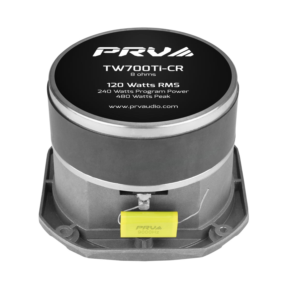 PRV Audio TW700Ti-CR 4" 240W 8-Ohm 107dB Titanium Car Pro Audio Super Tweeter