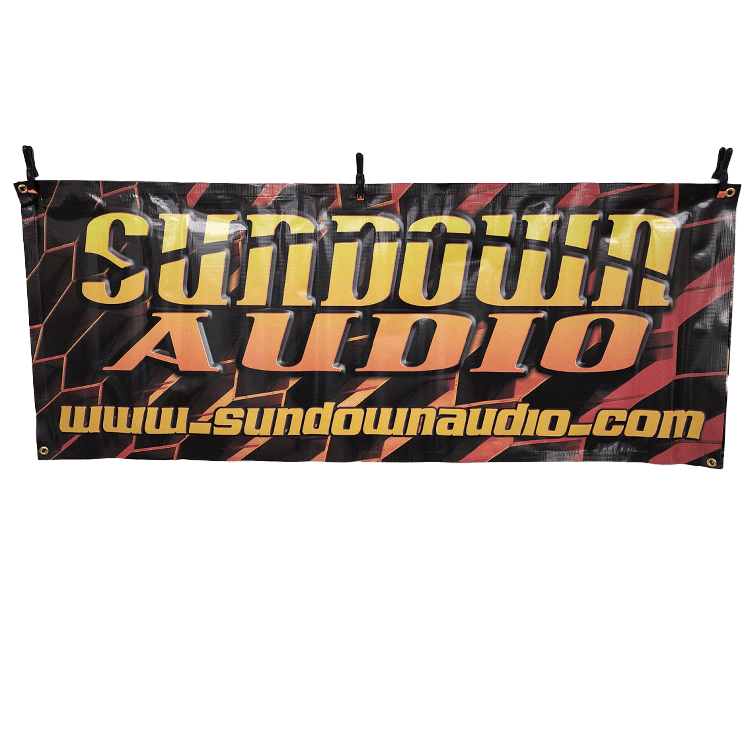 Honeycomb Logo Banner - Sundown Audio