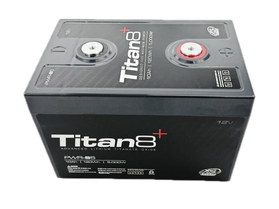XS Power PWR-S5 Titan8 12V  Lithium-Titanate Oxide 120Wh Modular Battery