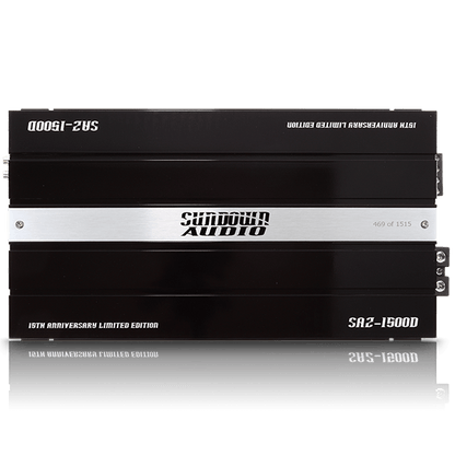 SAZ-1500 15th Anniversary Edition 1500W Class-D Amplifier - Sundown Audio