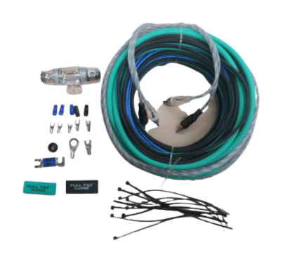 Full Tilt 8 Gauge Amplifier Wiring Kit - Multiple Colors