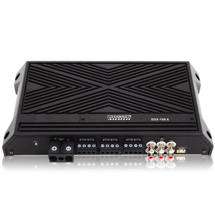 Sundown Audio SDX-100.6 6-Channel 100x6 Car Audio Amplifier/Amp