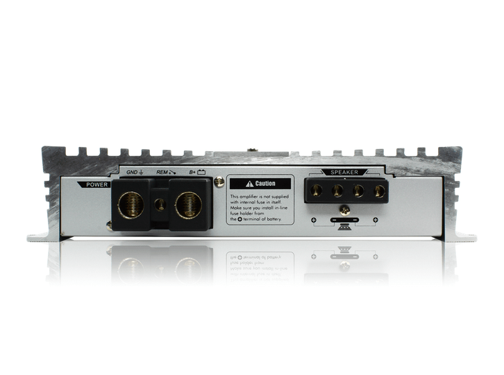 Ampere Audio AA-2000.1 2000 Watt Mono Car Audio Class D Amplifier/Amp+Bass Knob - Showtime Electronics