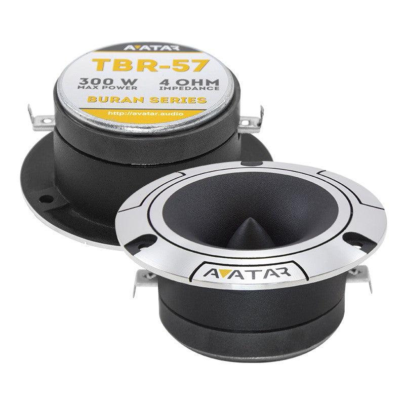 Avatar Buran Series TBR-57 300 Watt 4-Ohm PAIR of Tweeters - Showtime Electronics