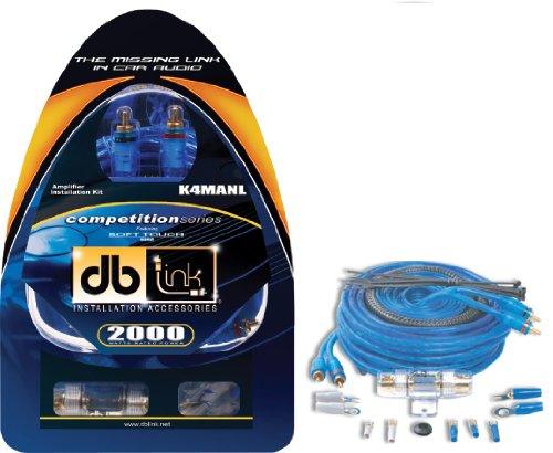 DB Link K4MANL Competition Series 4-Gauge amplifier Installation Kit with ANL Fuse - Showtime Electronics