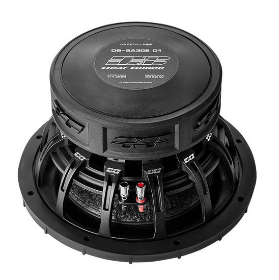Deaf Bonce Apocalypse DB-SA302 D1/D2 12" 4000W Subwoofer/Sub - Showtime Electronics