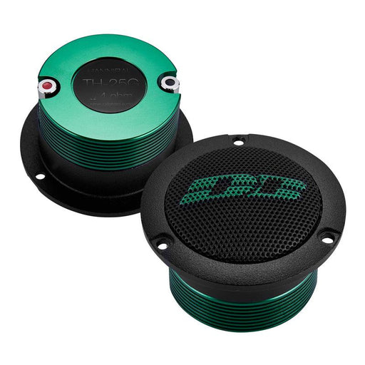 Deaf Bonce PAIR Hannibal TH-25G 35 Watt RMS 4-Ohm Car Audio High Frequency Tweeters - Showtime Electronics