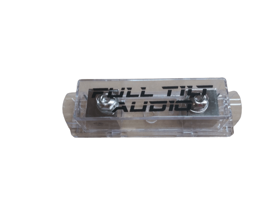 Full Tilt ANL Set Screw Silver Finish Fuse Holder - Showtime Electronics