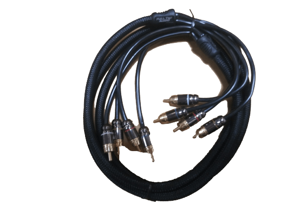 Full Tilt Audio HQ 6 Foot 4-Channel RCA Cable - Showtime Electronics