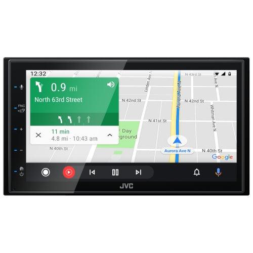 JVC KW-M560BT 6.8" Double Din Multimedia Receiver w/ Apple CarPlay / Android Auto - Showtime Electronics