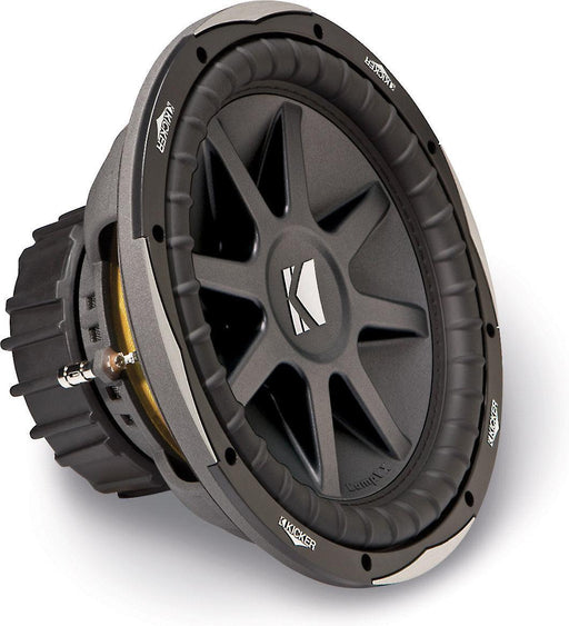 Kicker 10CVX124 12" 1500W Dual 4 Ohm Car Subwoofer/Sub CVX124 CVX CompVX - Showtime Electronics
