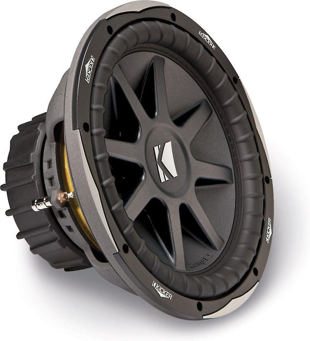Kicker 10CVX124 12" 1500W Dual 4 Ohm Car Subwoofer/Sub CVX124 CVX CompVX - Showtime Electronics