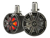 Kicker 45KMTC8 8" 300W Marine/Boat/Powersports 7-Color-LED Coaxial Tower Speakers - Showtime Electronics