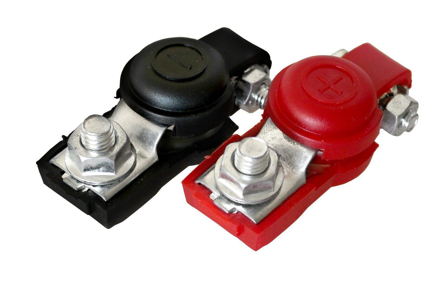 XS Power BC-RTST SAE Car Audio/Racing Battery Clamps+Ring Terminal Connections - Showtime Electronics