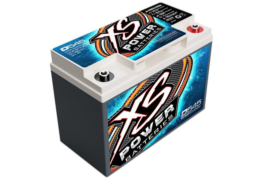 XS Power D545 12 Volt AGM 800 Amp Sealed Car Audio Battery/Power Cell+Terminals - Showtime Electronics