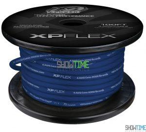 XS Power XPFLEX4BL-100 XP Flex 100‚Ä≤ Feet Blue 4 AWG Gauge Car Audio Power Cable - Showtime Electronics