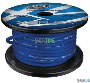 XS Power XSFLEX4BL-100 Flex TRUE OFC 100‚ÄôFeet Blue 4 Gauge Car Audio Power Cable - Showtime Electronics